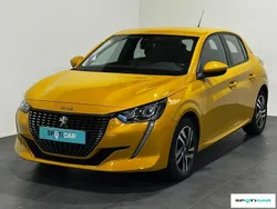 Jaune Utilisé 2021 Peugeot 208 Allure Citadine | 11 690 € (Bon prix)