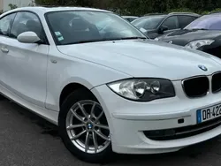 Blanc Utilisé 2008 BMW 118 Sport Line Citadine | 6 999 € (Prix assez cher)