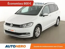 Blanc Utilisé 2018 VW Touran Trendline Monospace | 16 490 € (Prix juste)