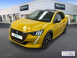 Jaune Utilisé 2020 Peugeot e-208 GT-line Citadine | 14 490 € (Bon prix)
