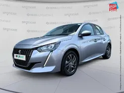 Gris Utilisé 2021 Peugeot 208 Business-Line Citadine | 11 499 € (Prix juste)