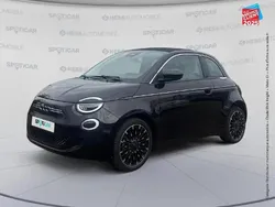 Noir Utilisé 2022 Fiat 500C La Prima Cabriolet | 17 999 € (Prix juste)