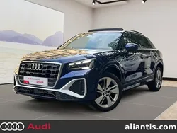 Bleu navarre métallisé Utilisé 2021 Audi Q2 S-Line SUV | 28 450 € (Prix assez cher)