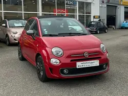 Rouge Utilisé 2020 Fiat 500 Sport Cabriolet | 14 990 € (Prix juste)