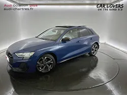 Bleu ascari métallisé Utilisé 2024 Audi A3 S-Line | 37 890 € (Prix assez cher)
