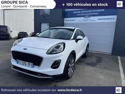 Blanc Utilisé 2021 Ford Puma Titanium X | 18 990 € (Prix juste)