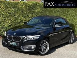 Noir Utilisé 2018 BMW 218 Luxury Line Cabriolet | 25 900 € (Prix juste)