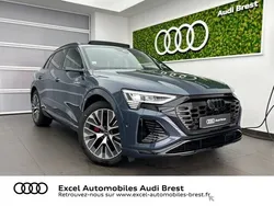 Bleu plasma métallisé Utilisé 2023 Audi Q8 e-tron S-Line SUV | 74 900 € (Prix juste)