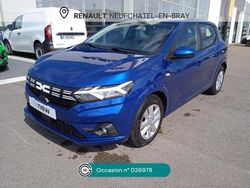 Bleu Utilisé 2024 Dacia Sandero Expression Citadine | 14 490 € (Prix juste)