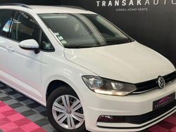 Blanc Occasion 2018 VW Touran Monospace | 13 490 € (Bon prix)