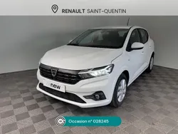 Blanc Utilisé 2022 Dacia Sandero Comfort Citadine | 13 290 € (Bon prix)