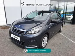 Gris Utilisé 2017 Peugeot 108 Access Citadine | 7 490 € (Prix assez cher)