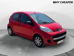 Rouge Utilisé 2009 Peugeot 107 Citadine | 3 490 € (Prix juste)