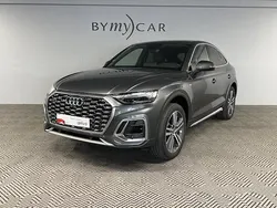 Gris daytona nacré Utilisé 2022 Audi Q5 Sportback S-Line SUV | 47 800 € (Bon prix)