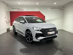 Blanc Utilisé 2023 Audi Q4 Sportback e-tron S-Line SUV | 49 980 € (Prix juste)
