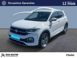 Blanc Utilisé 2022 VW T-Cross R-line SUV | 21 990 € (Prix juste)