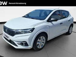 Blanc Utilisé 2021 Dacia Sandero Essentiel Citadine | 12 499 € (Bon prix)