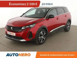 Rouge Utilisé 2021 Peugeot 5008 GT Monospace | 27 690 € (Prix juste)