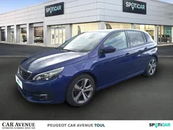 Bleu magnetic Utilisé 2019 Peugeot 308 Style Berline | 11 690 € (Bon prix)