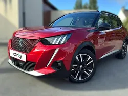 Rouge Utilisé 2021 Peugeot e-2008 GT SUV | 16 790 € (Prix juste)