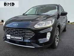 Noir agate métallisée Occasion 2021 Ford Kuga Titanium SUV | 21 990 € (Bon prix)