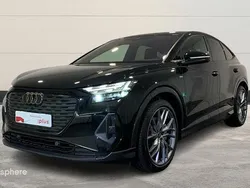 Noir Utilisé 2024 Audi Q4 Sportback e-tron S-Line SUV | 48 299 €