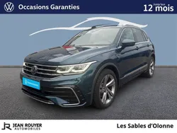 Bleu Utilisé 2022 VW Tiguan Exclusive SUV | 36 990 € (Prix cher)