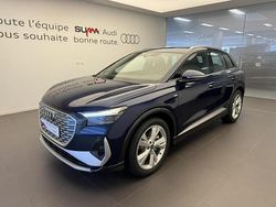 Bleu navarre métallisé Occasion 2025 Audi Q4 e-tron Advanced Plus SUV | 48 900 € (Super prix)