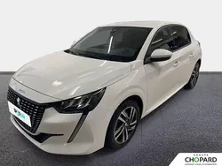 Blanc Utilisé 2021 Peugeot 208 Allure Citadine | 12 699 € (Prix juste)