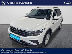 Blanc Utilisé 2022 VW Tiguan Life SUV | 30 990 € (Bon prix)