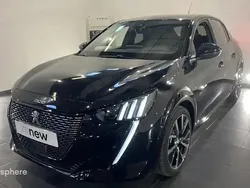 Noir Utilisé 2022 Peugeot 208 GT Citadine | 13 499 € (Prix juste)