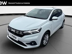 Blanc Utilisé 2023 Dacia Sandero Expression Citadine | 14 290 € (Prix juste)