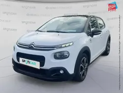 Noir Utilisé 2019 Citroën C3 PureTech Citadine | 10 499 € (Prix juste)