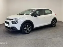 Blanc Utilisé 2021 Citroën C3 Feel Citadine | 9 499 € (Prix juste)