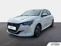 Blanc Utilisé 2021 Peugeot 208 Allure Citadine | 14 590 € (Prix juste)
