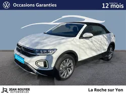 Blanc Utilisé 2024 VW T-Roc Cabriolet Cabriolet | 29 990 € (Prix juste)