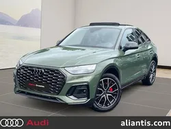 Vert district métallisé Utilisé 2024 Audi Q5 Sportback S-Line SUV | 67 980 € (Prix cher)