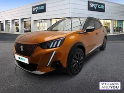Orange Utilisé 2021 Peugeot e-2008 GT SUV | 18 590 € (Prix juste)