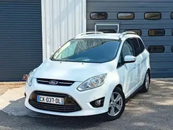Blanc Utilisé 2013 Ford Grand C-Max Titanium Monospace | 8 990 €