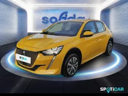 Jaune Utilisé 2021 Peugeot e-208 Active Citadine | 12 990 € (Bon prix)