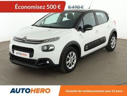 Blanc Utilisé 2019 Citroën C3 PureTech Citadine | 7 990 € (Prix juste)