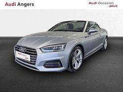 Argent fleuret métallisé Occasion 2018 Audi A5 Cabriolet Design Cabriolet | 37 950 € (Prix cher)