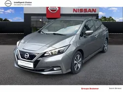 Gris Utilisé 2021 Nissan Leaf Acenta Citadine | 15 490 € (Prix juste)