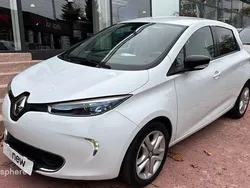 Blanc Utilisé 2019 Renault Zoe Zen Citadine | 9 299 € (Bon prix)
