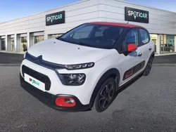 Blanc banquise (o) rouge aden Utilisé 2023 Citroën C3 PureTech Citadine | 11 999 € (Prix juste)