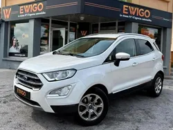 Blanc Utilisé 2018 Ford Ecosport Titanium SUV | 13 450 € (Prix juste)