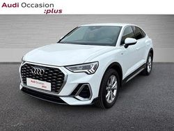 Blanc ibis Utilisé 2021 Audi Q3 S-Line SUV | 30 595 € (Prix juste)