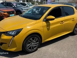 Jaune Utilisé 2021 Peugeot 208 Style Citadine | 12 699 € (Prix juste)