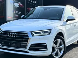 Blanc Utilisé 2018 Audi Q5 Design SUV | 37 990 € (Prix juste)