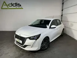 Blanc Utilisé 2021 Peugeot 208 Active Citadine | 10 490 € (Bon prix)